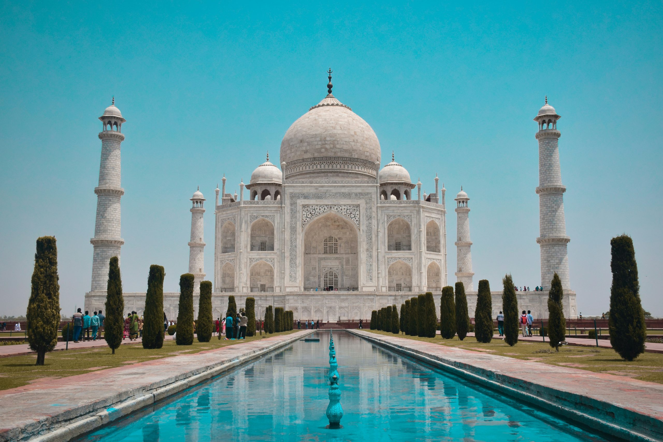 The Taj Mahal in India